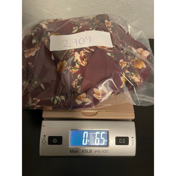 Vintage Womens Top Medium Maroon Floral Boned Off the Shoulder Cropped Romantic - Picture 7 of 7